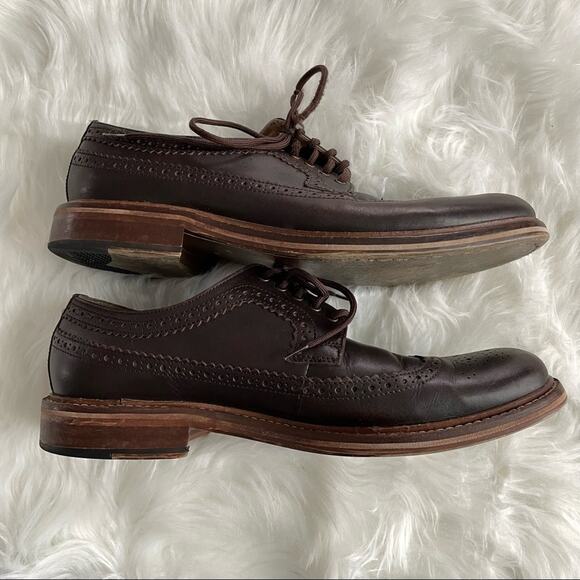 House of Hounds | Mens Brown Leather Oxford Wingtips Shoe London England Classic - Picture 11 of 11